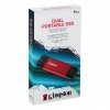 Kingston Dysk zewnętrzny SSD 1TB DualPortable USB-A/C 3.2 Gen2